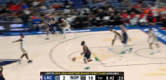 里外開花！小卡快下接球雙手暴扣 左側(cè)弧頂三分也中連得5分！