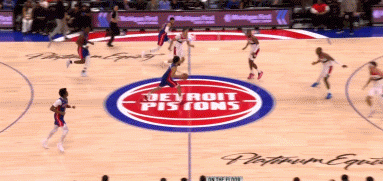 撕破防線！康寧漢姆弧頂單手妙傳哈里斯暴扣打停奇才